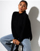 Image of Bondy Pullover aus Strick Schwarz