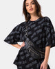 Bild von Botec Oversize Tee in Tokyo Tour Schwarz