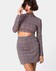 Image of Bronti Minirock in Charles Check Blush