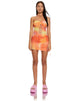 MOTEL X BARBARA Menari Bodycon-Rock in Fruit Crush Aquarell
