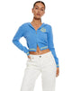 Bild von MOTEL X BARBARA Nakita Hoodie in Blau Hibiskus