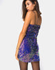 Bild von Cecile Slip Dress aus Samt Laser Pink