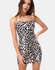 Bild von Cinelle Bodycon Kleid in Übergröße Jaguar