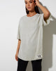 Bild von Cocoon Tee in Ecru Angelo Label Embro
