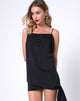 Image of Colaro Slip Dress in Schwarz