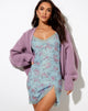 Image of Coti Bodycon Kleid in Rosa Puderblau