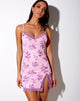 Image of Coti Bodycon Kleid aus Spitze in Dusky Rose