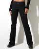 Abbildung der Craze Trouser in Twill Schwarz
