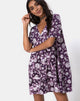 Bild von Crosena Swing Kleid in Lila Zodiac