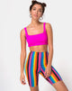 Bild von Cycle Short in New Vertical Mixed Stripe