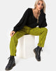 Image of Dastan Hose in Medium Gingham Gelb