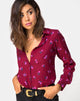 Bild von Dimaris Shirt in Magenta Rose Pink