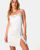 Image of Doella Slip Kleid aus Satin Elfenbein