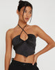 Abbildung von Domila Top in Satin Black