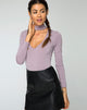 Bild von Dorea Choker Mieder in Lavendel