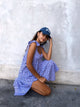Bild von Dorothy Midikleid in Dainty Daisy Flieder