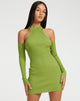 Abbildung von Dundar Mini Dress in Golden Lime
