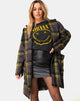 Bild von Dusty Coat in Karo Gelb Braun