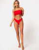 Bild von Effie Bikini Bottom Red Rib