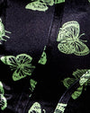 Schwarzer Schmetterling Limette