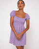 Image of Eldre Kleid in Daisy Field Lavendel