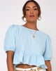 Bild von Ellen Top in Himmelblau