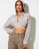 Bild von Elyse Crop Top in Zebra-Tönen