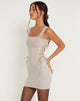 Abbildung von Ezilly Mini Dress in Oat Milk