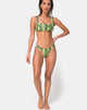 Bild von Farida Bikini-Unterteil in Slime Lime Snake