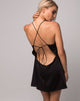 Image von Faye Slip Dress in Schwarz