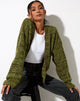 Image of Fia Strickjacke in Schwarz und Grün