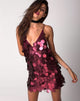 Bild von Finn Dress in Rose Big Disc Pailletten