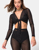 Bild von Yun Top in Netz Kristall Schwarz X Prinzessin Polly