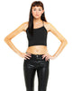 Bild von Fonda Halter Crop Top in Schwarz