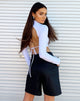 Bild von Quelia Crop Top in Weiß Saint Embro