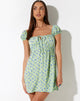 Abbildung von Galova Mini Dress in Lime Floral
