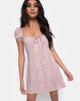 Image of Gaval Minikleid in Leopardenmuster
