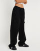 IMAGE OF Geona Cargo-Hose mit weitem Bein in Schwarz