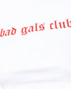 Weißer Bad Gals Club in Rot