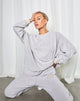 Bild von Glo Sweatshirt in Kokosnussmilch Cherub LAMour Embro