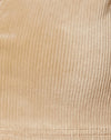 Samt Rib Tan