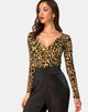 Bild von Guanelle Top in Leopard