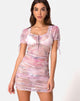 Image of Guenetta Kleid in Pegasus Pink Mesh