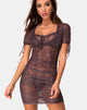 Image von Guenetta Kleid in Rar Leopard Mesh