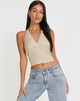 Bild von Hajra Vest Top in Creme gestreift