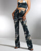 Bild von MOTEL X IRIS Sarita Hose in abstraktem Tarnmuster