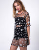 Image of Harlow Kleid aus Glitzernetz Star Child