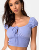 Image of Heina Top in Kornblumenblau