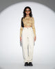 Bild von MOTEL X OLIVIA NEILL Heloise Crop Top in Desert Terrain Tan