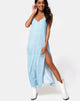 Image von Hime Kleid in Ditsy Rose Blau